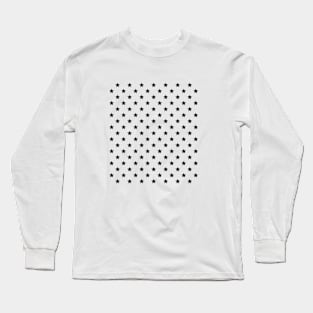 Black stars in rows Long Sleeve T-Shirt